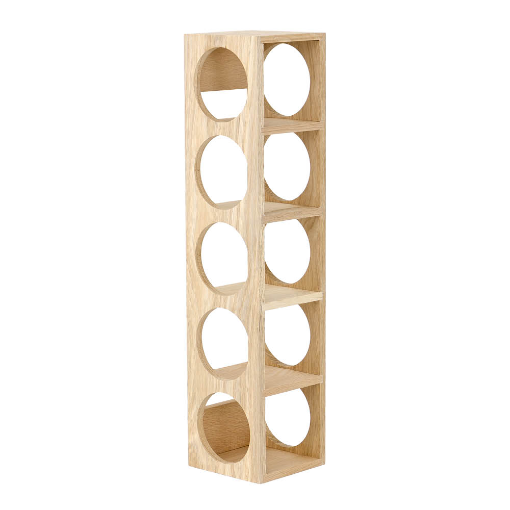 Wirew - Wine-o Vinställ 5 flaskor 54 cm Ek