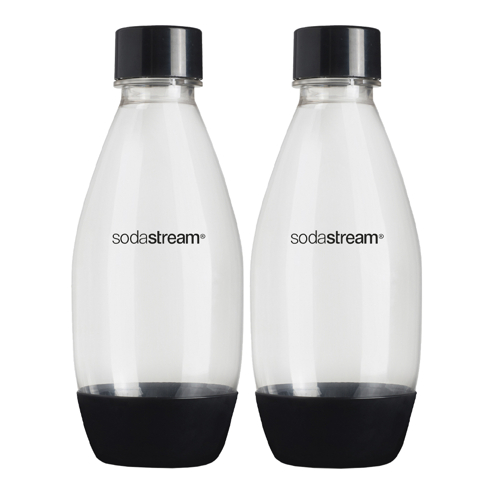 Sodastream Fuse Pullo 0,5 L 2 kpl Musta