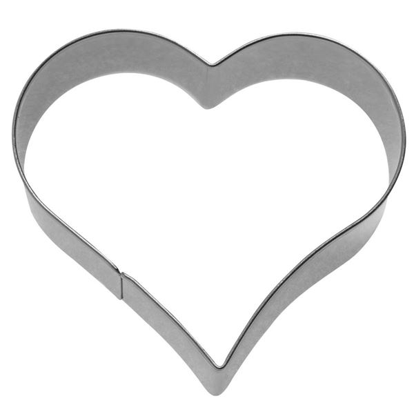Westmark – Pepparkaksform Hjärta 6 cm Silver