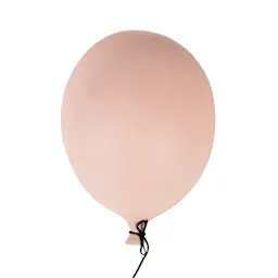 Byon Balloon veggdekor 17x23 cm rosa