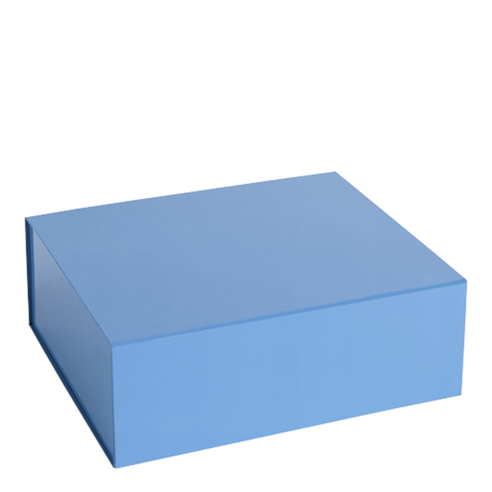 Hay – Colour Storage Förvaringsask M 29,5×12,5 cm Himmelsblå