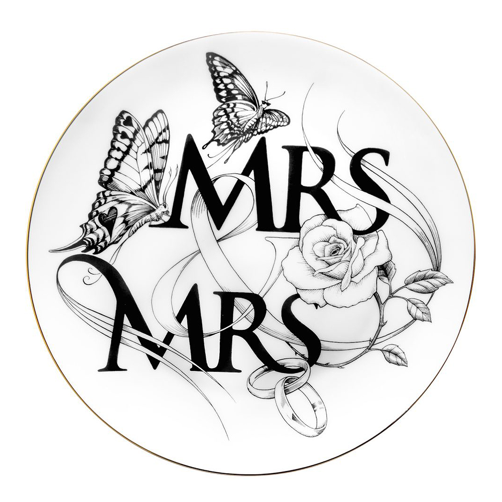 Rory Dobner – Perfect Plate Mrs & Mrs 21 cm