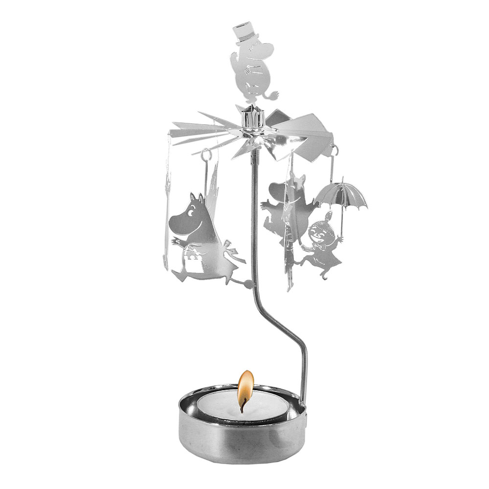 Mumin Änglaspel 6,5 cm Silver