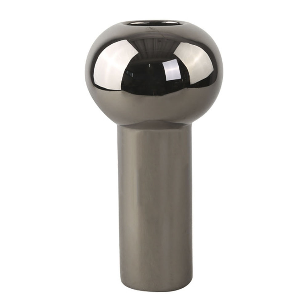 Cooee - Pillar Vas 24 cm Mörk silver