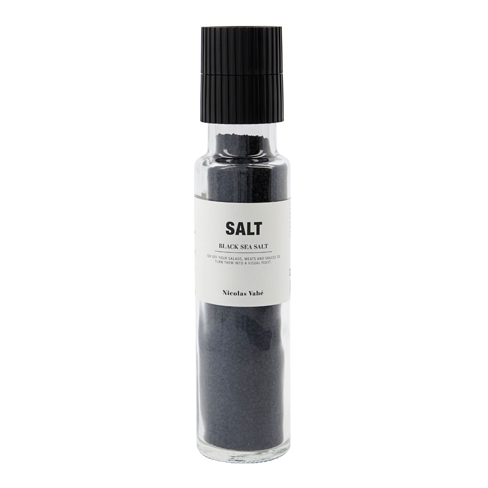 Läs mer om Nicolas Vahé - Salt 320 g Svart