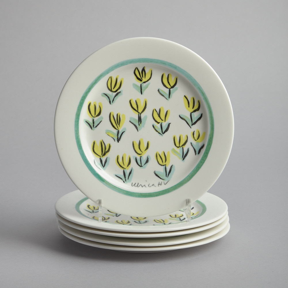 Vintage – SÅLD ”Tulipa” Assietter 5 st