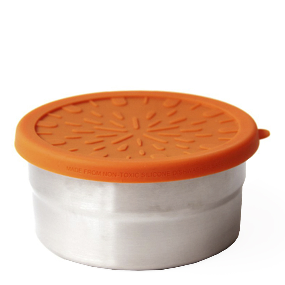 Läs mer om ECOlunchbox - Seal Cup Rund burk Stor 12 cm Orange