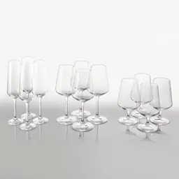 Table Top Stories Startsett Celebration Glass Vin/Øl/Champagne 12 deler  hover