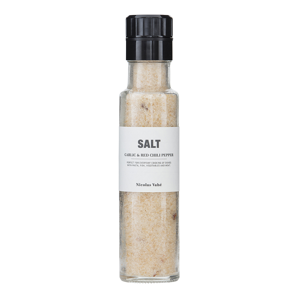 Läs mer om Nicolas Vahé - Salt Vitlök & Röd Chilipeppar 325 g