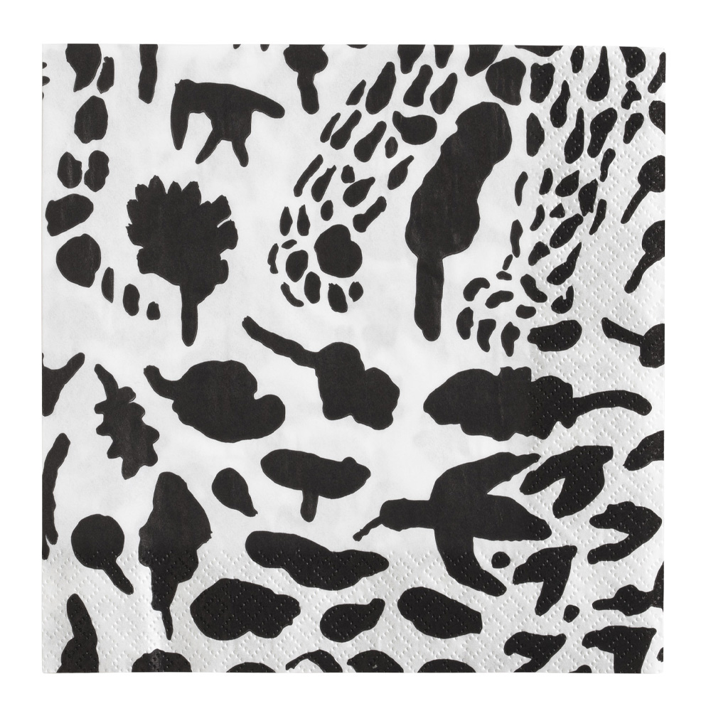 Iittala - Oiva Toikka Collection Servett Cheetah 33x33 cm Svart