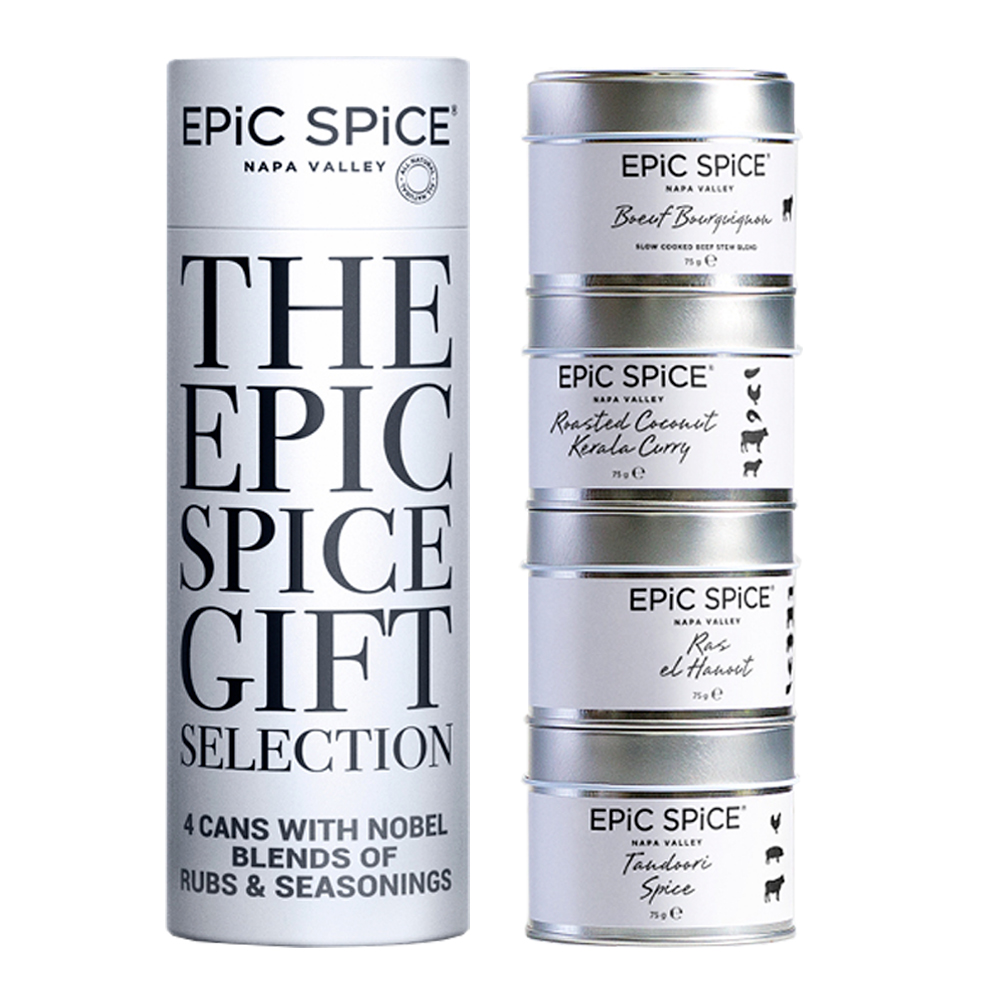 Epic Spice – Casserole Connoisseur Kryddset 4 sorter