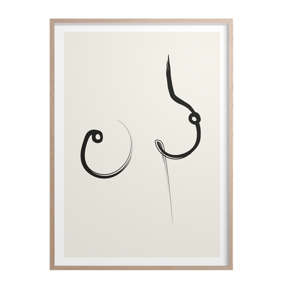 Kunskapstavlan® – Poster 50×70 cm Breast No 1