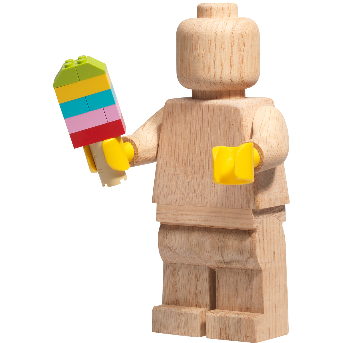 LEGO - Wooden collection Minifigur 21 cm Ljus Ek