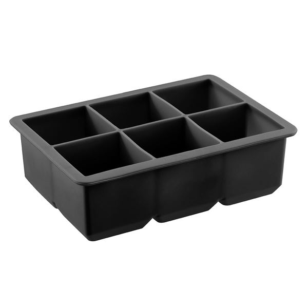 Dorre - Ijs Iskuber xl 5x5 cm Svart Silicon