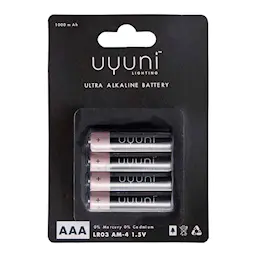 PIFFANY COPENHAGEN AAA-batteri 4-pack