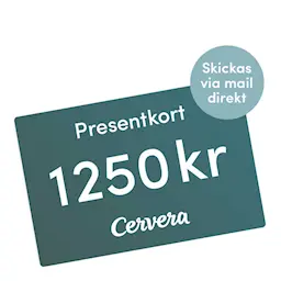 Cervera Presentkort 1250 kr Digitalt 