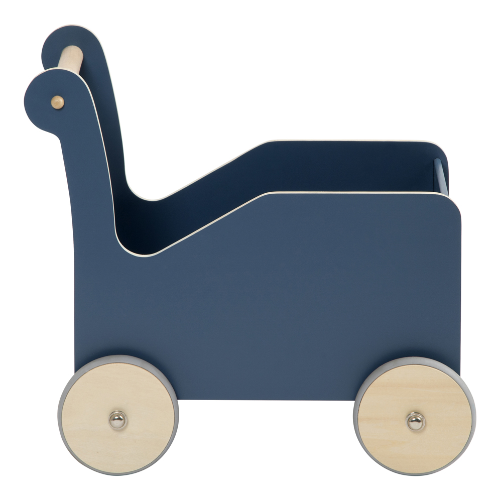 Sebra - Sebra Toys Dockvagn/Lära gå vagn Nordic Blue