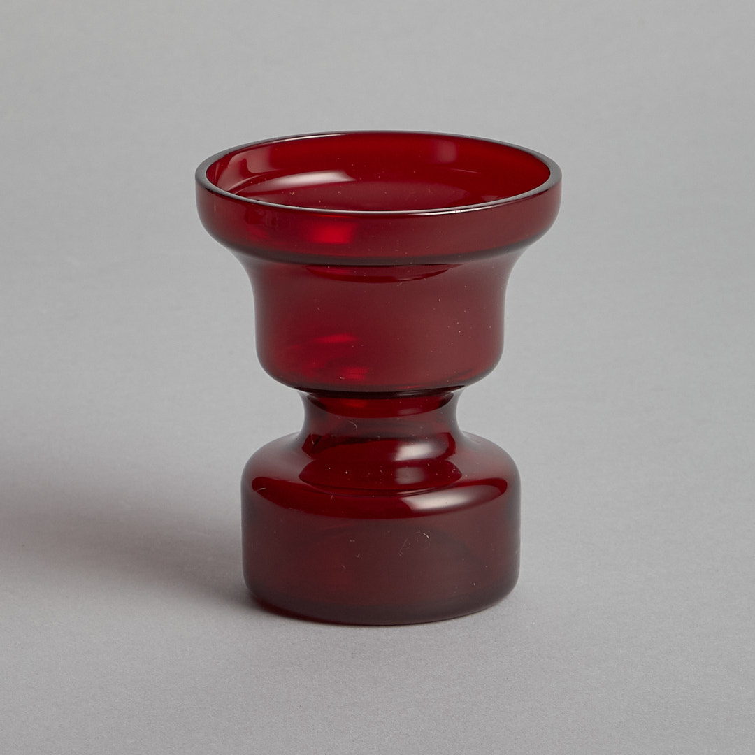 Vintage - Rubinröd Vas