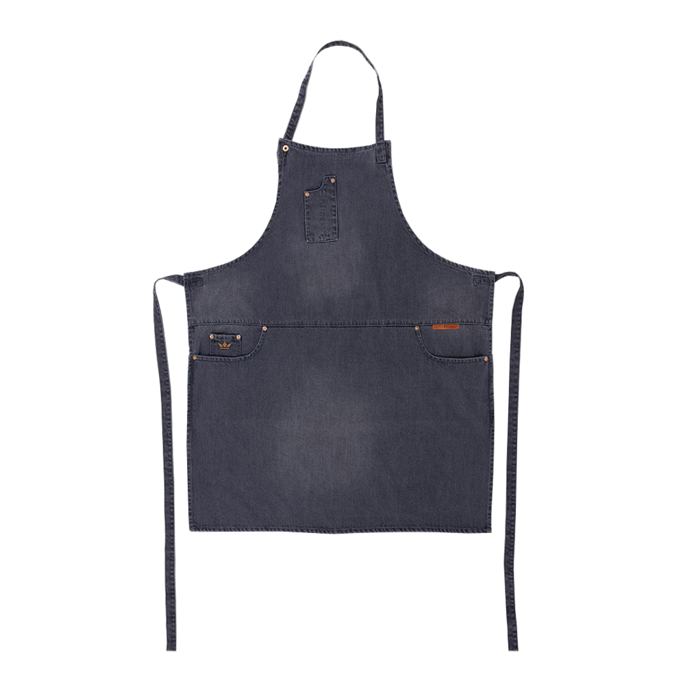 Dutchdeluxes - Förkläde Fem Fickor Comfort Fit  Grå