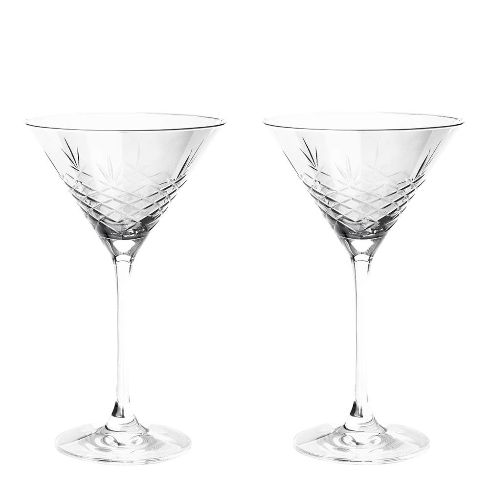 Crispy Cocktail Cocktaillasi 22 cl 2 kpl Kirkas