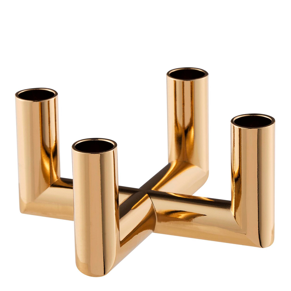 Uyuni Lighting - Matrix Ljusstake 2-armad 7,5 cm Guld
