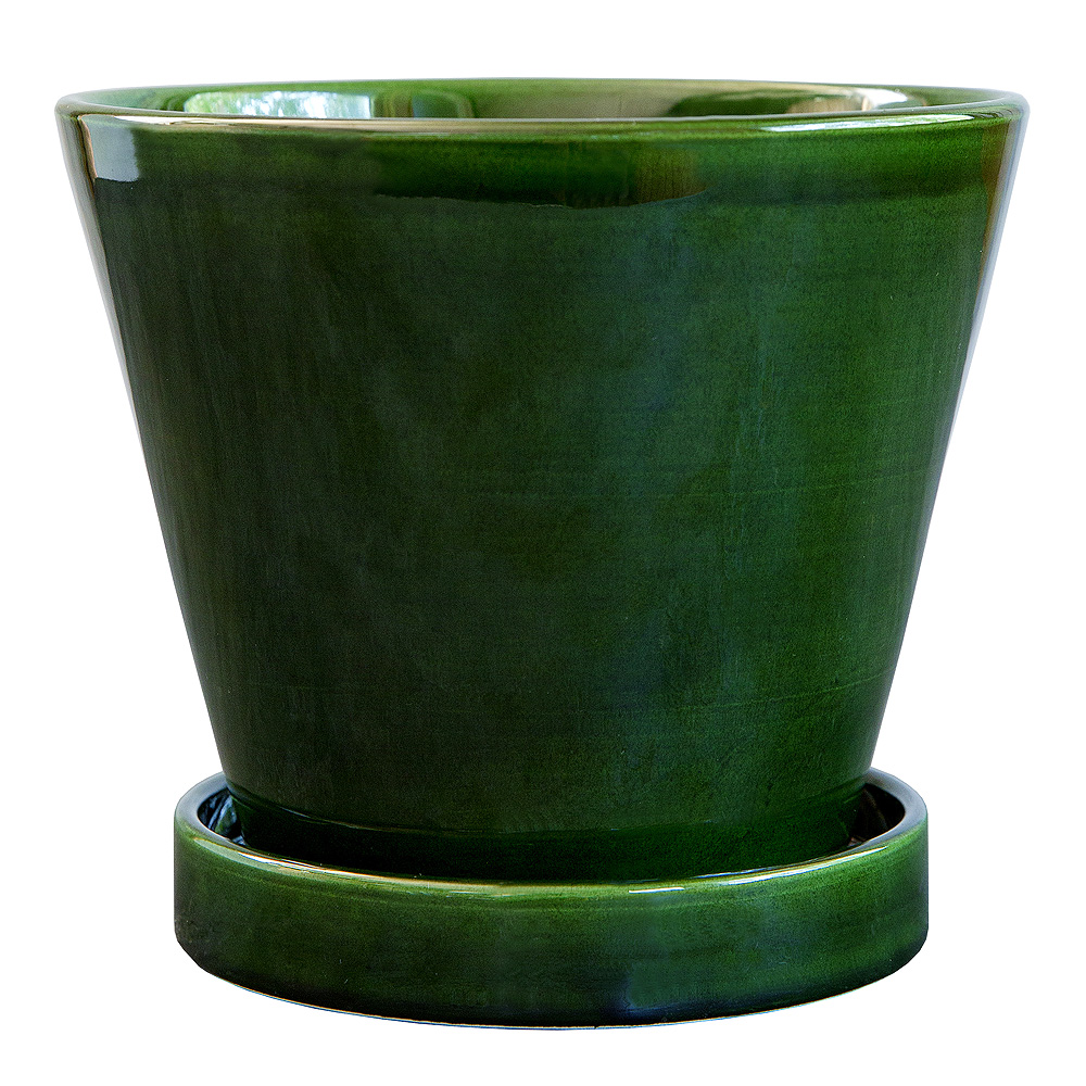 Bergs Potter - Julie krukke/fat 15 cm grønn emerald