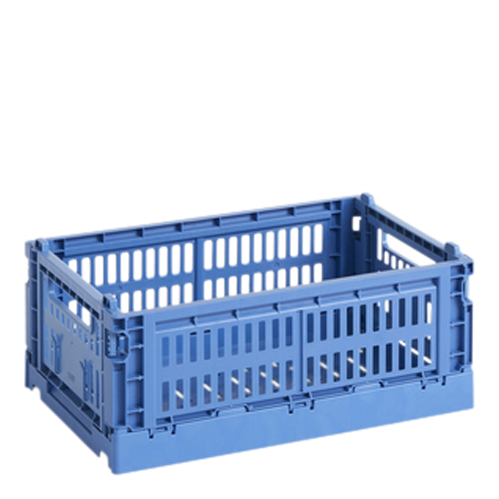 Läs mer om Hay - Colour Crate Förvaringslåda S Electric Blue
