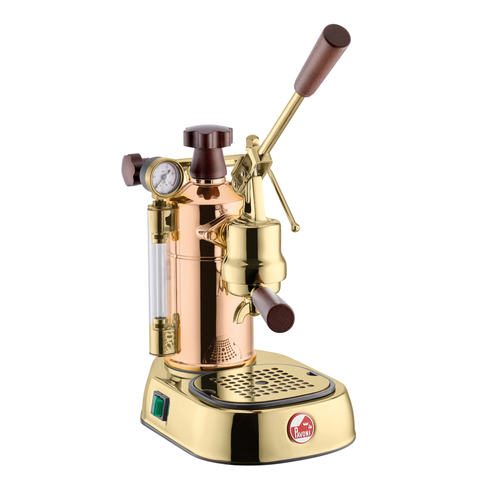 La Pavoni Professional Manuell kaffemaskin med hävarm Koppar/Brun