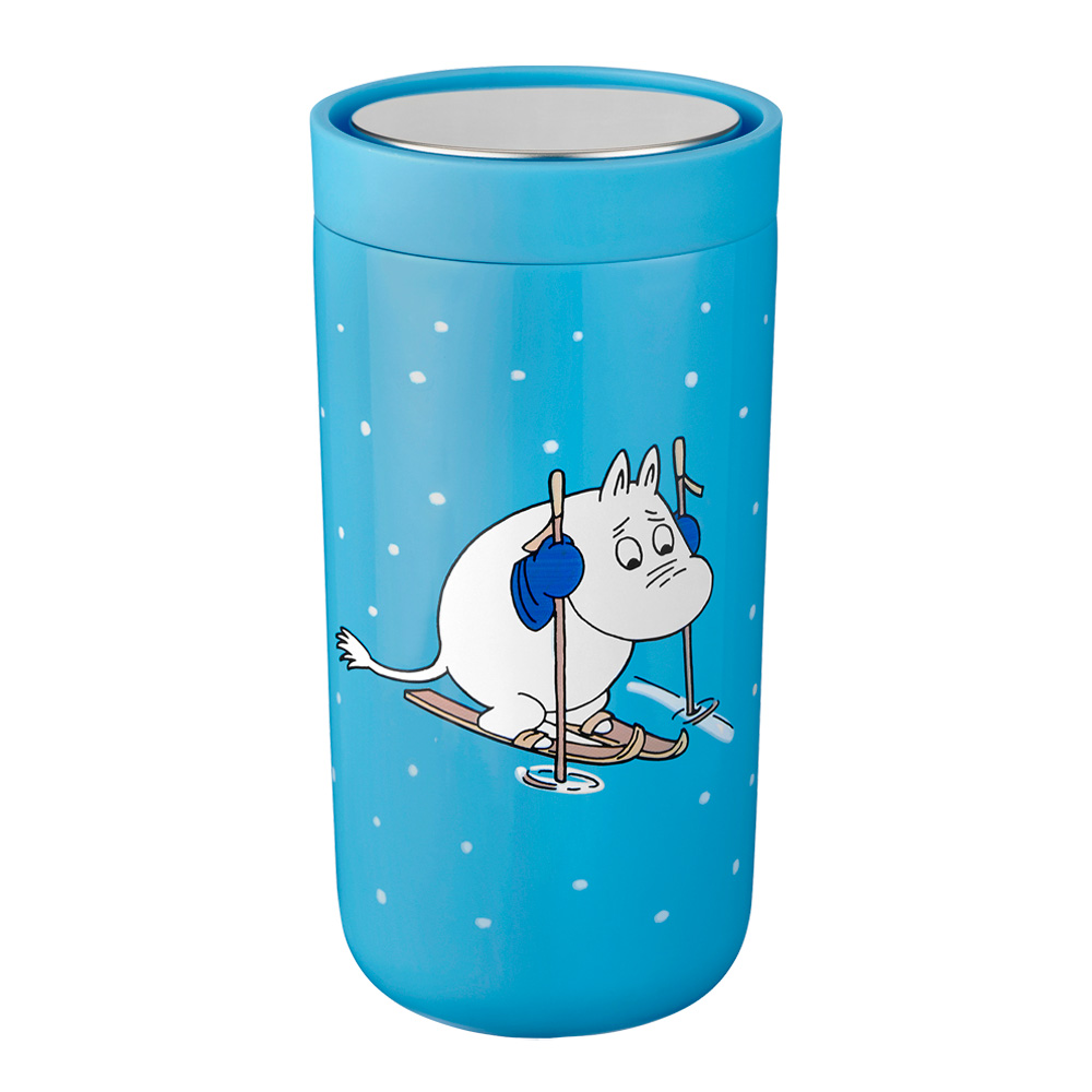 Stelton - To Go Click Termosmugg 0,2 L Moomin Skiing