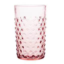 Klimchi Hobnail glass 20 cl rosaline