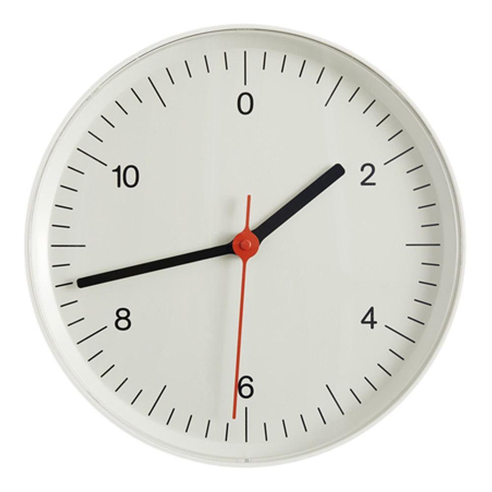 Hay – Hay Wall Clock Väggklocka 26 cm Vit