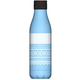 Les Artistes Bottle Up Marius termoflaske 0,5L lys blå/hvit