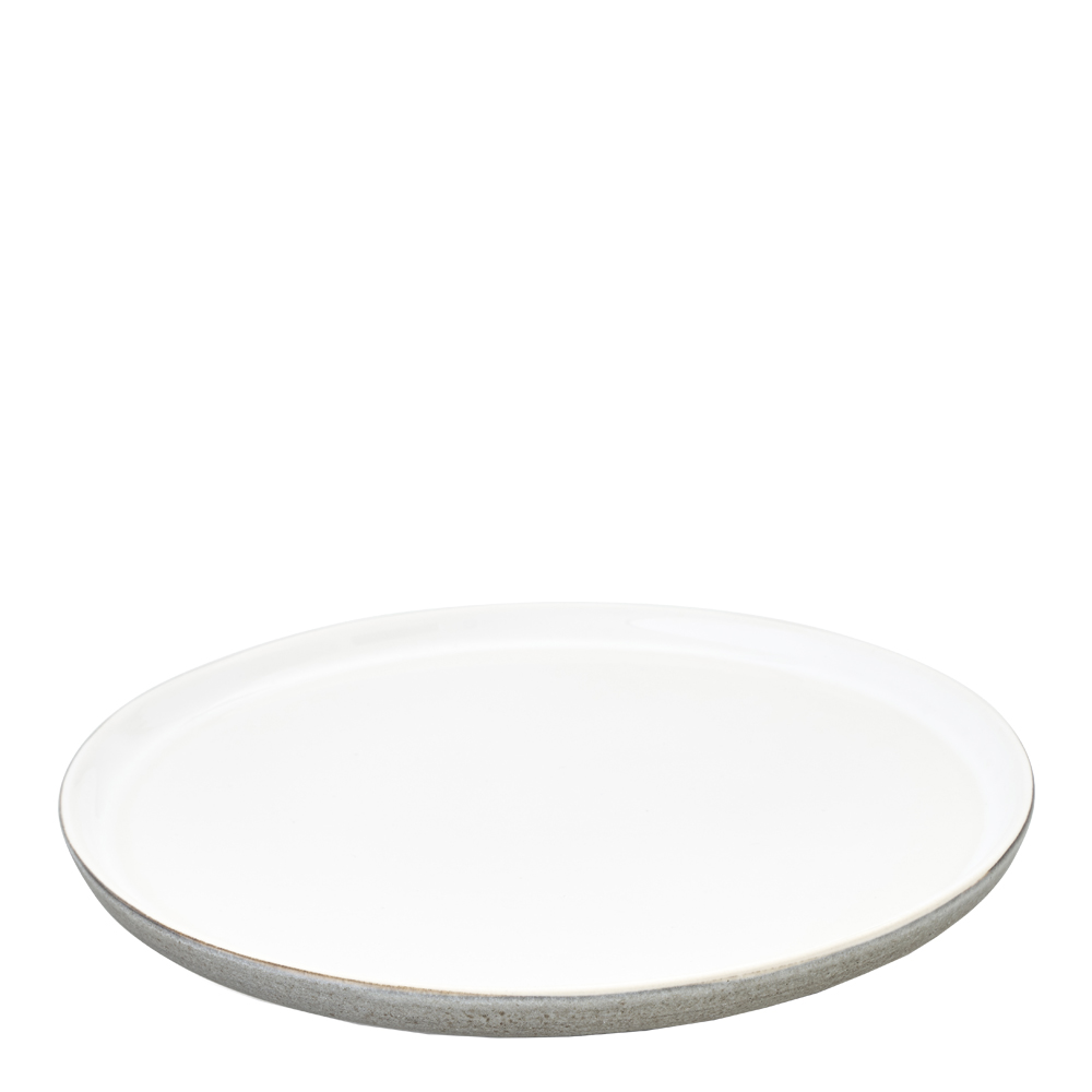 E.Leijon - Kontrast Tallerken 21,5 cm Lysegrå