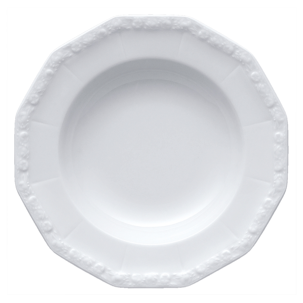 Rosenthal – Maria Vit Tallrik djup 21 cm