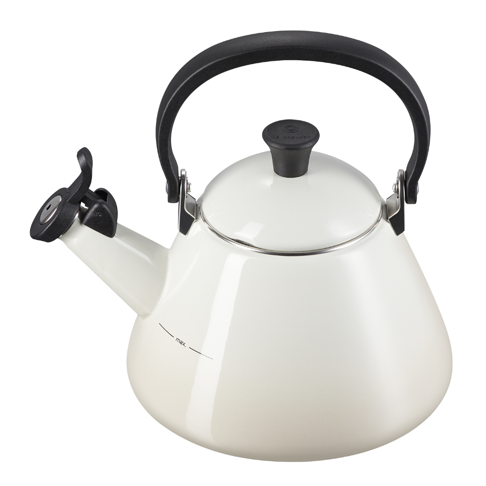 Le Creuset - Kone Vattenkittel med vissla 1,6 L Meringue