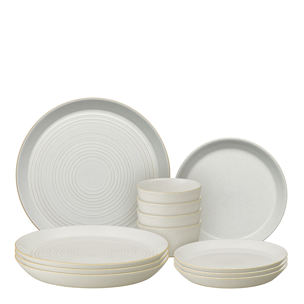 Denby Impression Aloituspakkaus 12 osaa Cream