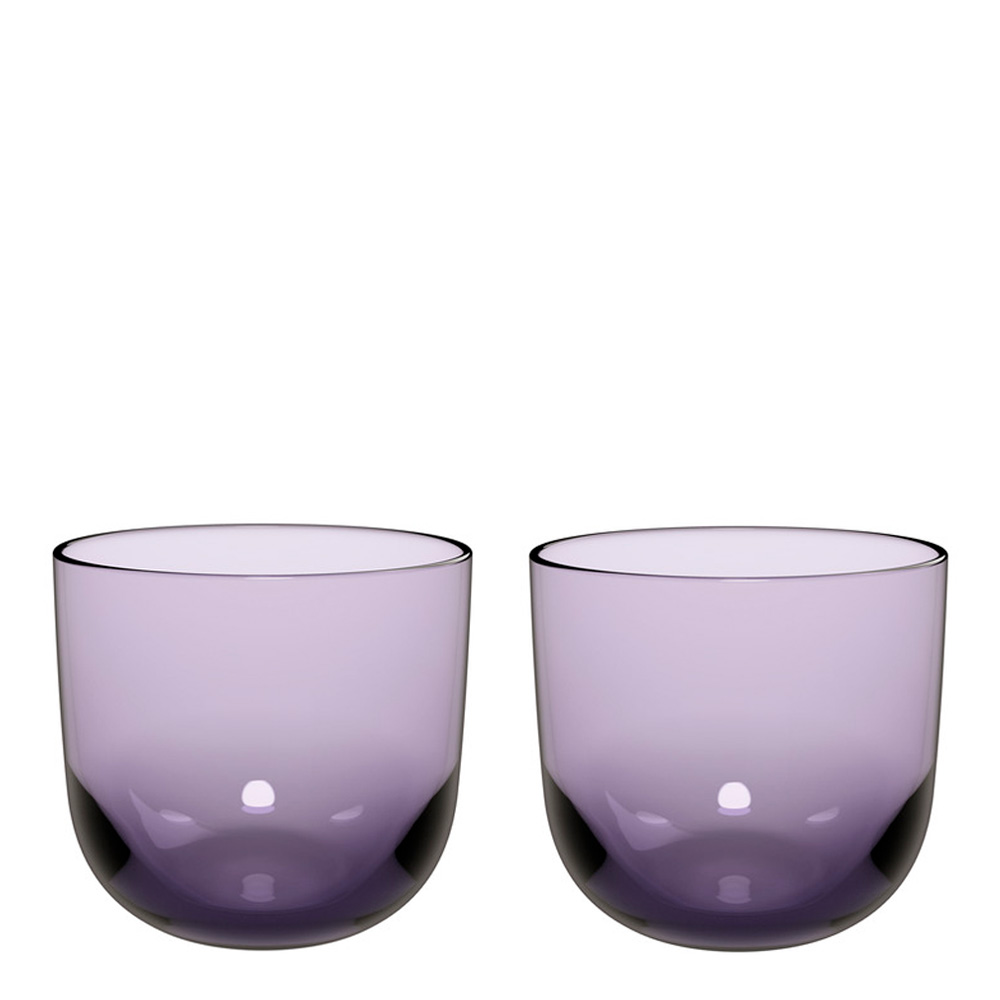 Läs mer om Villeroy & Boch - Vattenglas 28 cl 2-pack Lavender