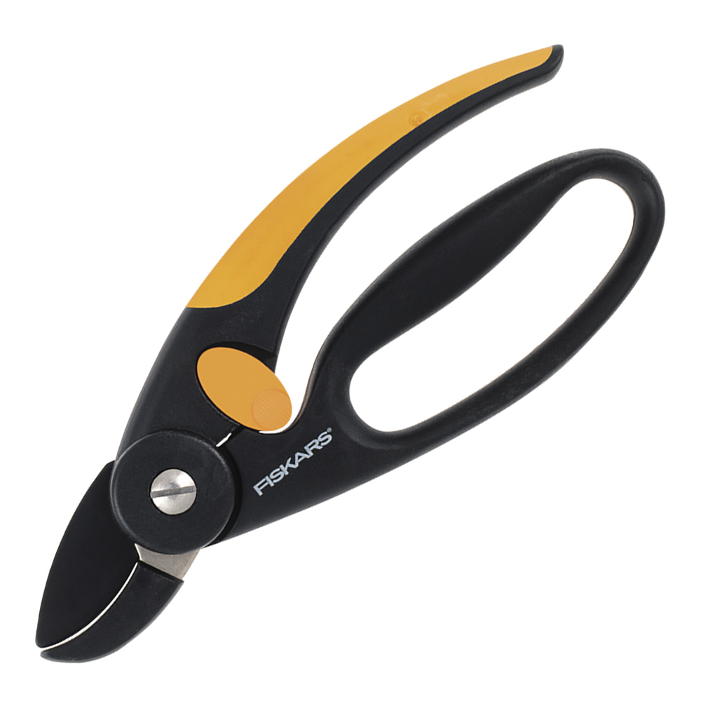 Fiskars - Fingerloop oksasakset sormilenkillä (alasinmalli P43) Musta