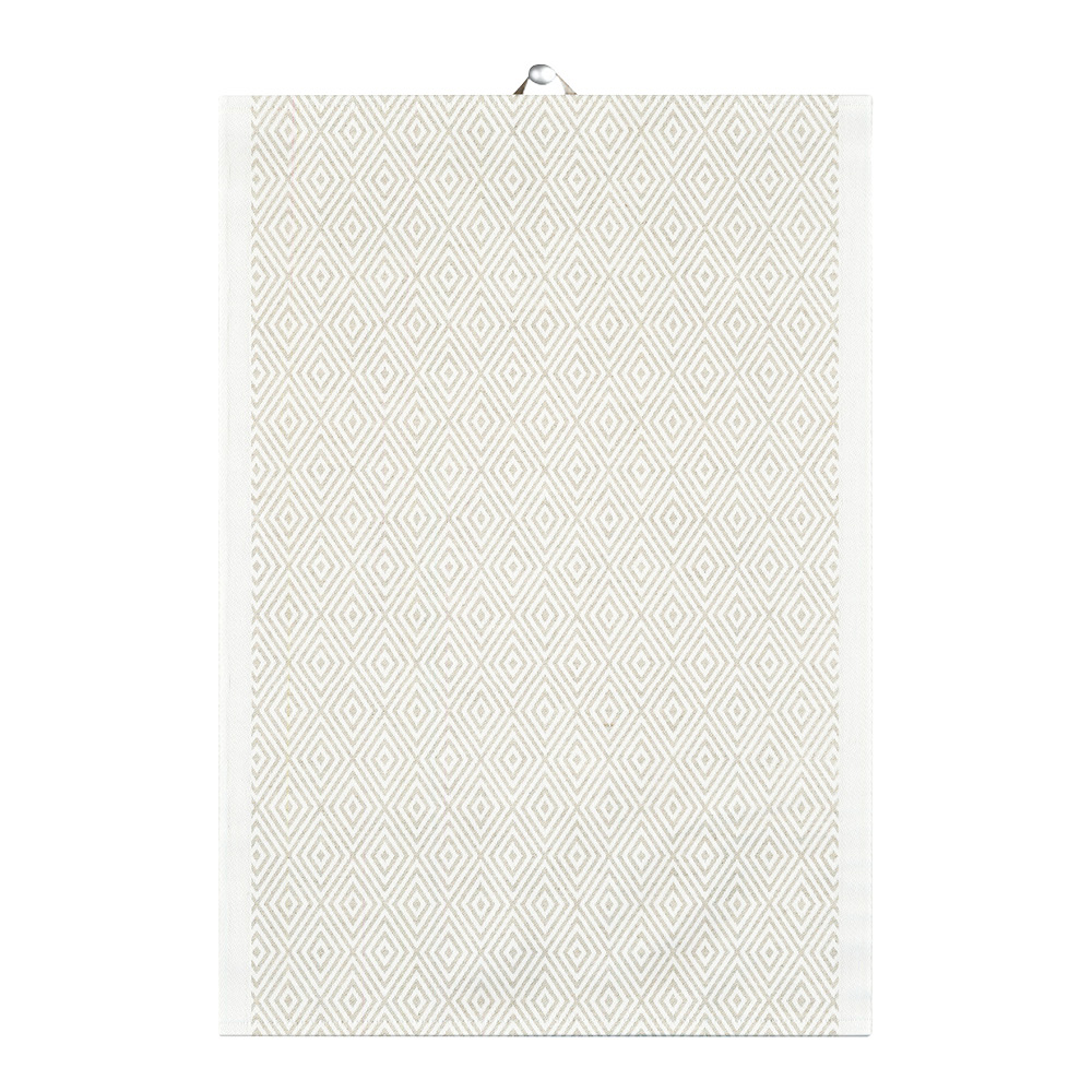 Ekelund – Gåsöga Kökshandduk 35×50 cm Beige