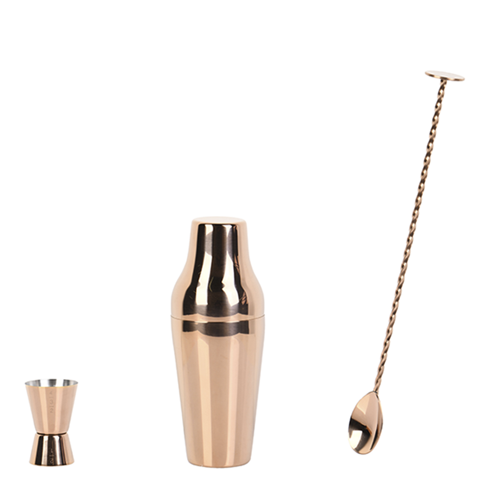 Modern House - Sontell Barset 3 delar  Koppar