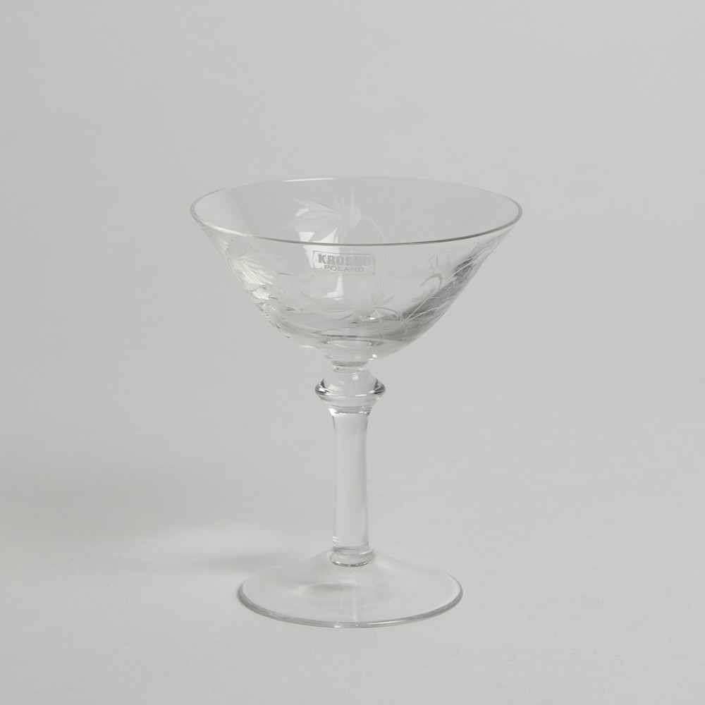 Vintage – SÅLD Sherryglas ”Blåklocka” 12 st