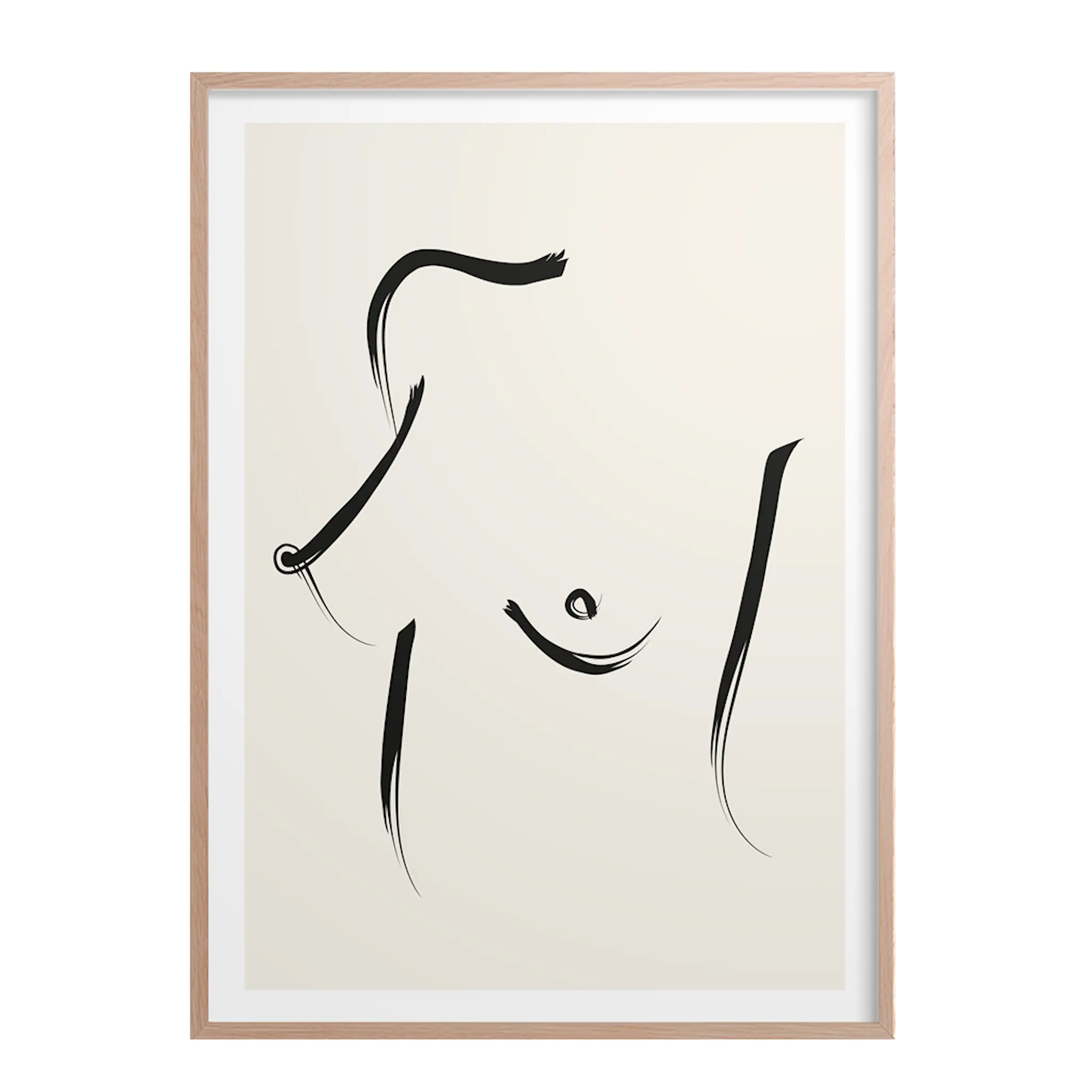 Kunskapstavlan® Poster 50x70 cm Breast No 2 