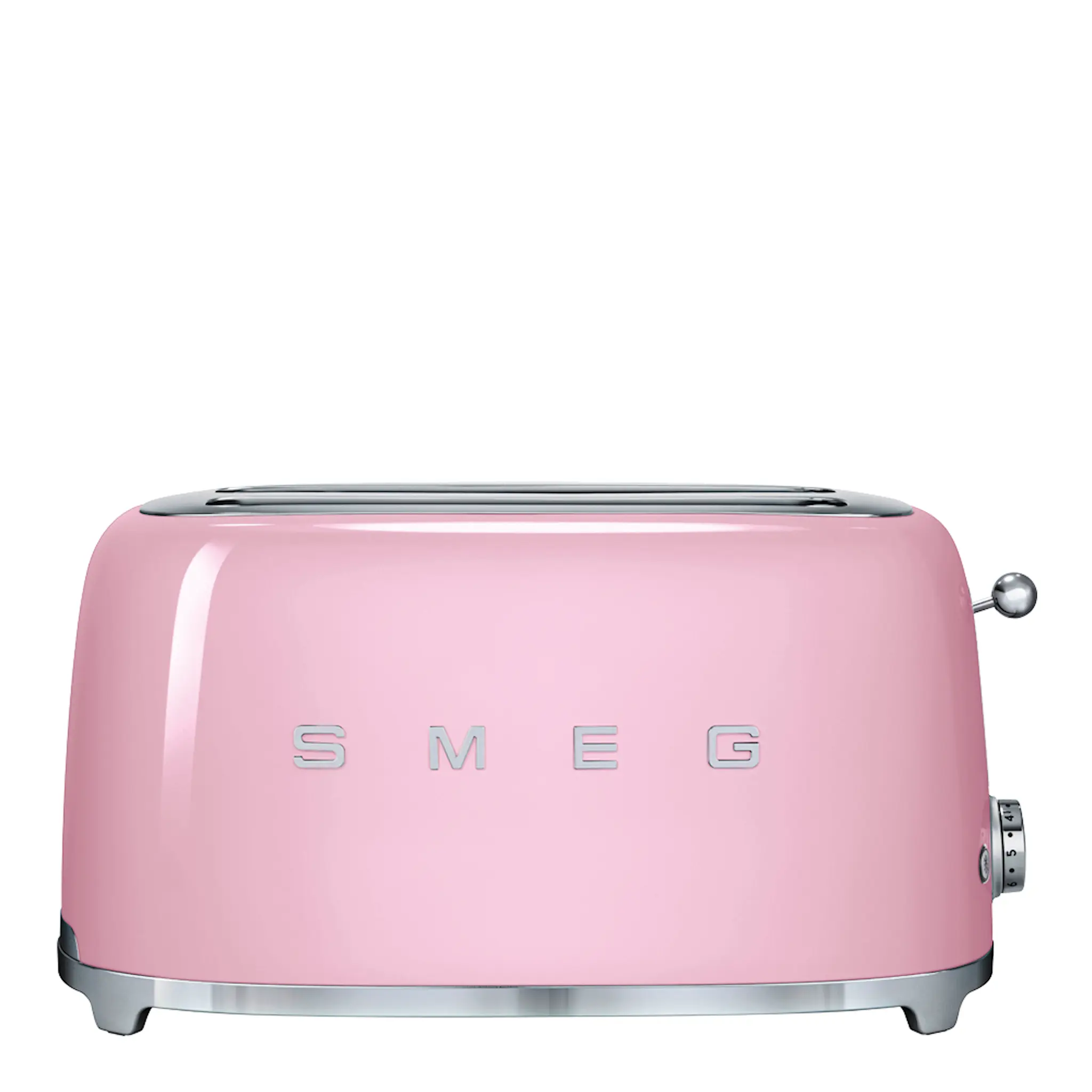 Smeg Smeg 50's Style Leivänpaahdin 4 viipaletta Vaaleanpunainen