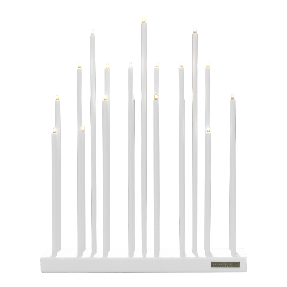 Smak Design - Elflugan Adventsljusstake Grande 50x12,5 cm Vit