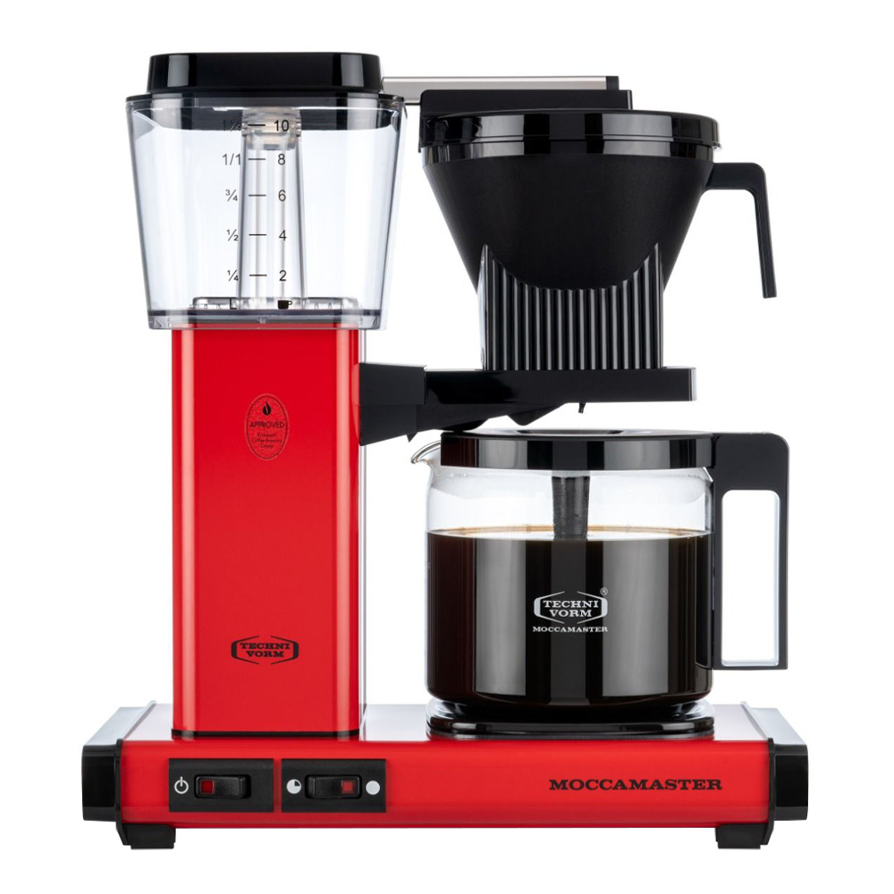 Läs mer om Moccamaster - Moccamaster Automatic Kaffebryggare Red
