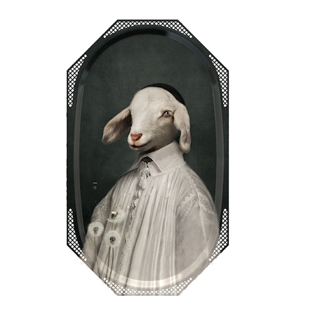 Ibride - Bricka L'Agneau 55x33 cm