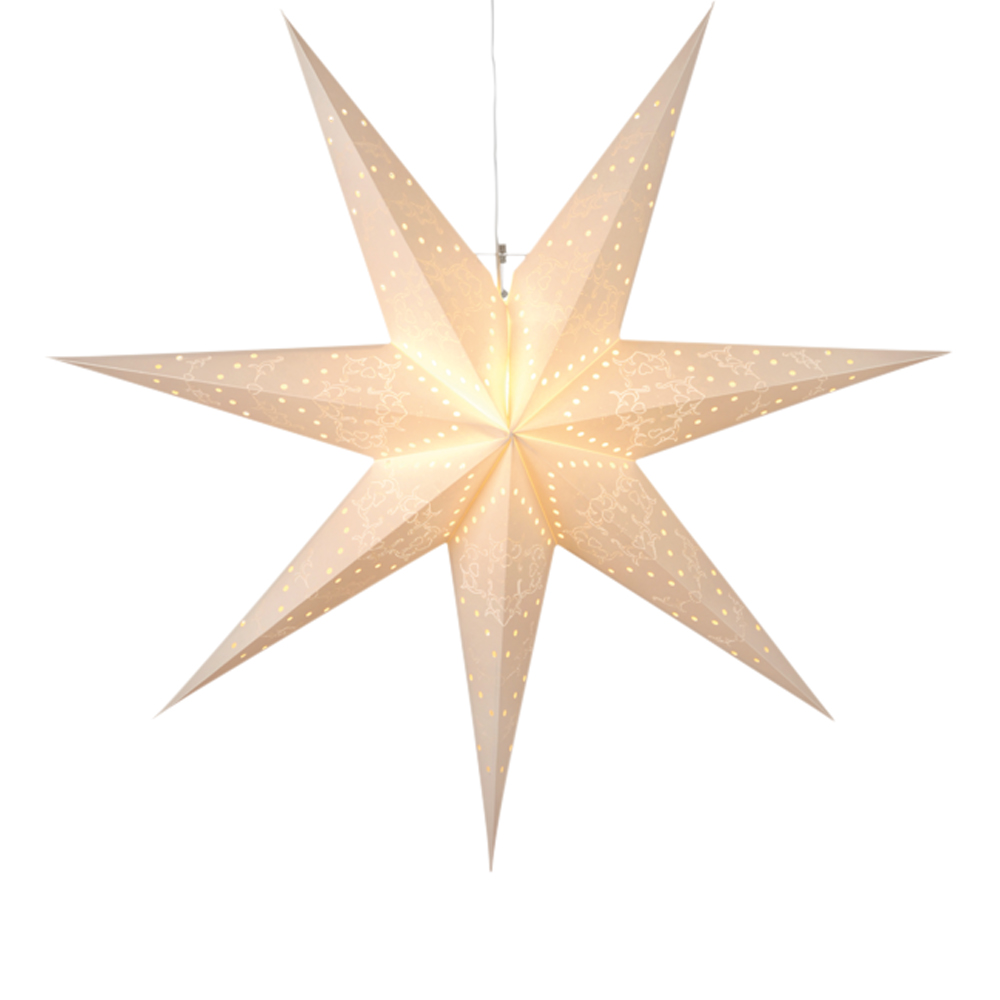 Läs mer om Star Trading - Sensy Pappersstjärna 70 cm Vit
