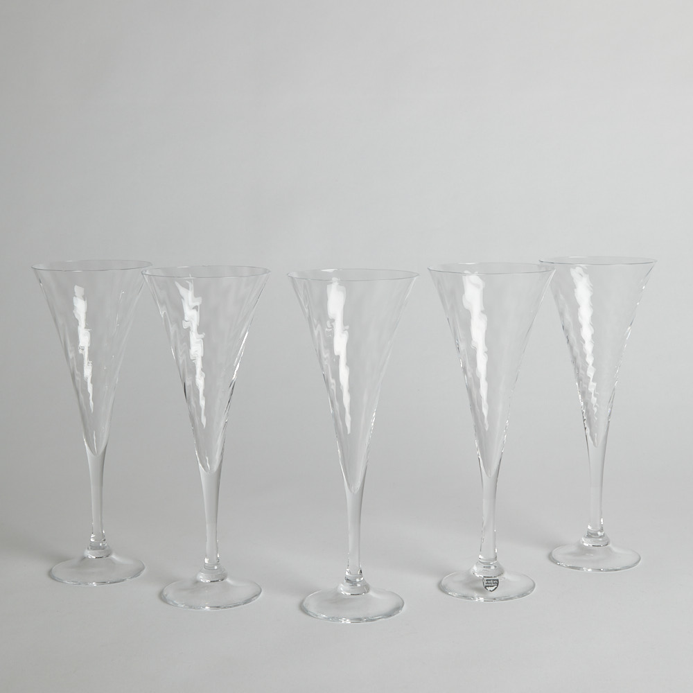 Orrefors - SÅLD Champagneglas "Helena" 5 st