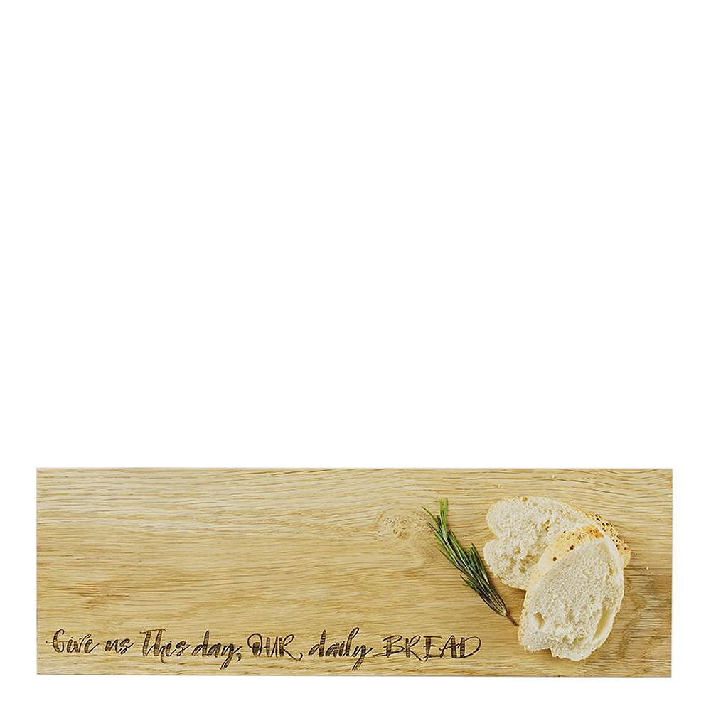 Läs mer om Scottish Made - Skärbräda Ek Daily Bread 45x15 cm