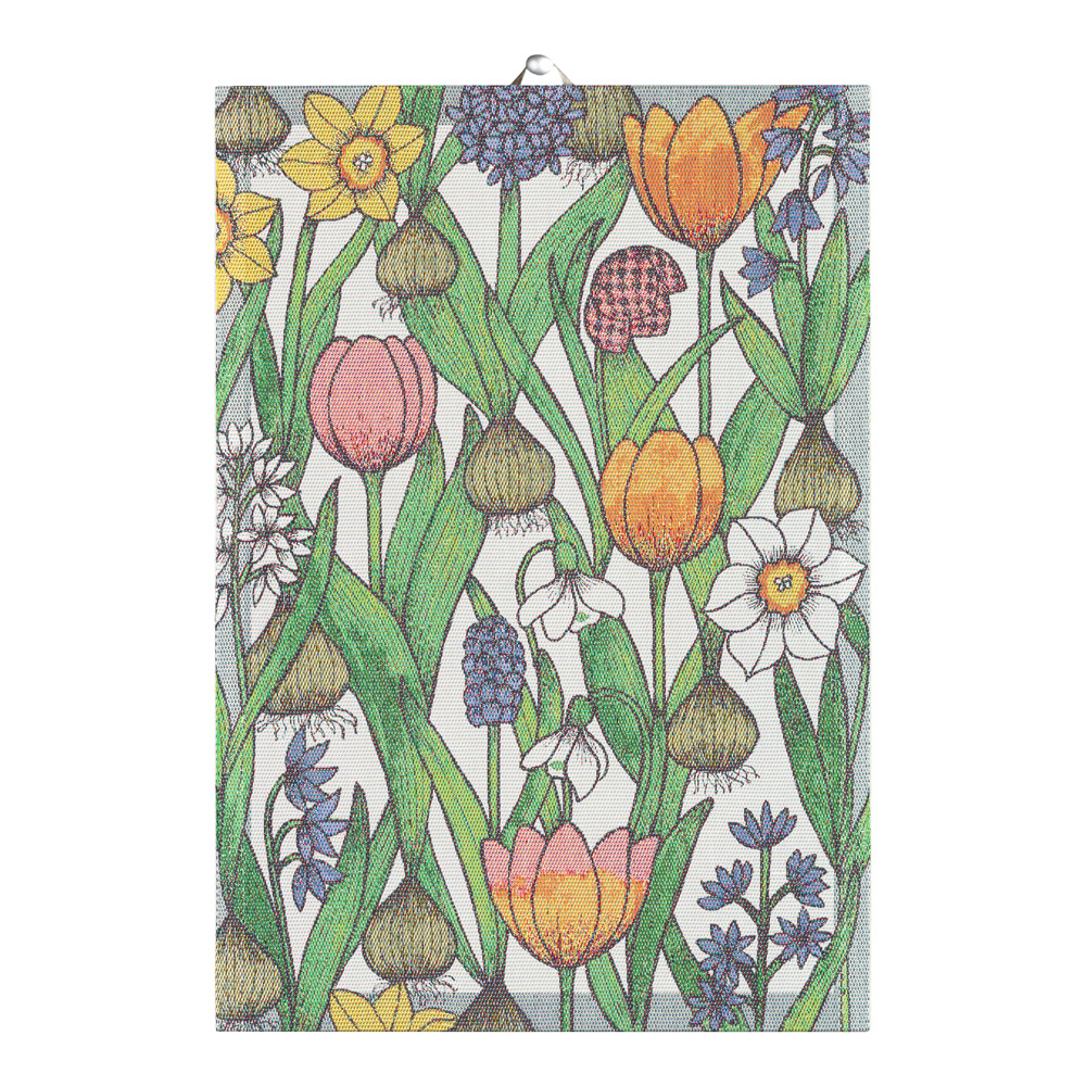 Ekelund – Blomsterlök Handduk 35×50 cm Flerfärgad